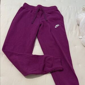 Nike Magenta Joggers